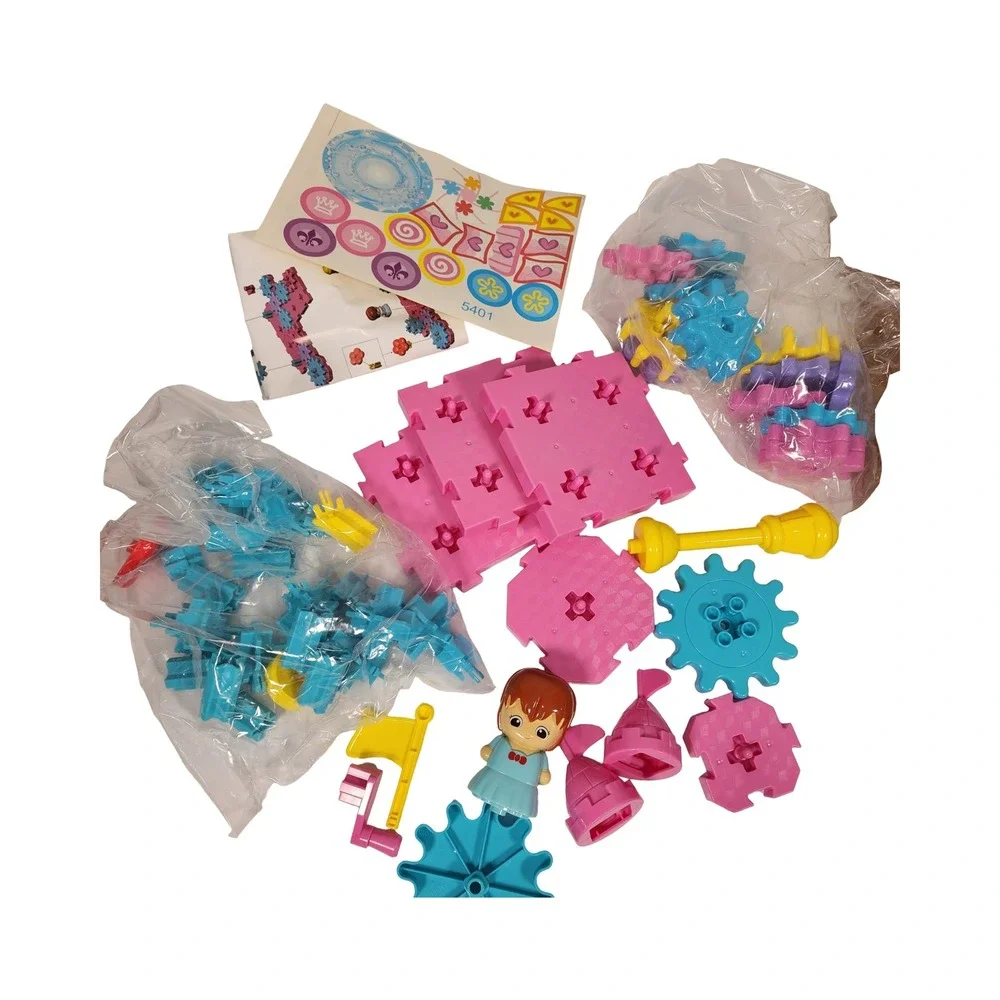 Snaen Gear Master Rotating Building‎ Blocks Castle Series Educational Toy